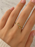 Orbit Adjustable Ring W Zirconium Stones