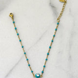 Evil Eye Enamel Bracelet