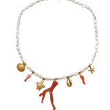 Calella Bohem Necklace w Summer Charms