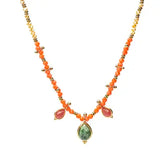 Kineya Bohem Necklace w Mineral Stones