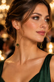 Aria Stainless Steel Dangle Earrings