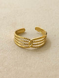 Connect Adjustable Stainless Steel Ring