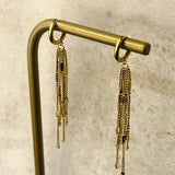 Nami Chain Hoop Earrings 