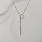 Fineline Geometric Ascensor Necklace