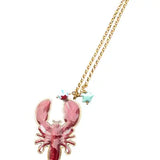 Red Lobster Long Necklace