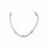 Tennis Bracelet w Star Detail