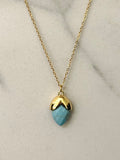 Wande Bohem Necklace w Mineral Stones
