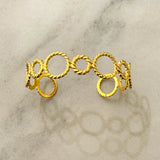 Bubble Stainless Steel Bangle Bracelet