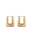 Yui Stainless Steel Rectangular Earrings