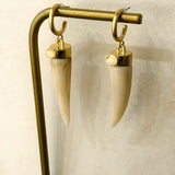 Bohem Fang Dangle Earrings