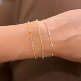 Elise Minimal Bohemian Pearl Bracelet