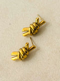 The Knot Stainless Steel Stud Earrings