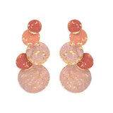 Veiga Distressed Paint Dangle Earrings