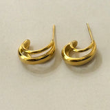Sekou Stainless Steel Earrings  