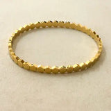 Hexagon Stainless Steel Bangle Bracelet