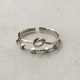 Mai Adjustable Stainless Steel Ring