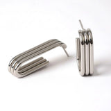 Enzo Stainless Steel Waterproof Earrings