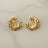 Valle Stainless Steel Stud Earrings 