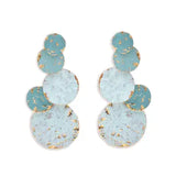 Veiga Distressed Paint Dangle Earrings