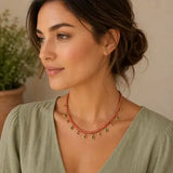 Miret Bohem Necklace w Mineral Stones