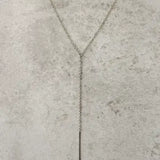 Fineline Chain Necklace w Stick Detail