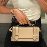 Carmel Genuine Leather Hand & Crossbody Bag