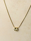 Stainless Steel Snake Chain Paw Necklace