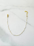 Elise Minimal Bohemian Pearl Bracelet