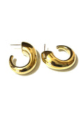 Elda Horn Hoops Gold