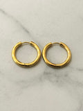 Demi Basic Hoop Earrings 