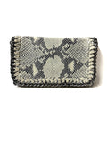 CASSETTE - Hyper Leather Crossbody Snake Print