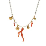 Calella Bohem Necklace w Summer Charms