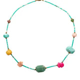 Blanes Bohem Summer Necklace w Mineral Stones