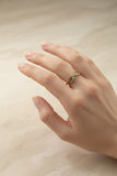 Infinity Ring w Zirconium Stones