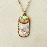 Jane Enamel Floral Summer Necklace
