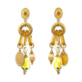 Tarika Bohem Stainless Steel Dangle Earrings