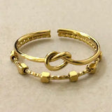 Mai Adjustable Stainless Steel Ring