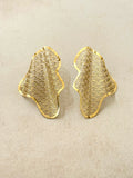 Waves Stainless Steel  Earrings