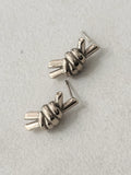 The Knot Stainless Steel Stud Earrings