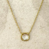 Lui Parliament Blue Square Necklace