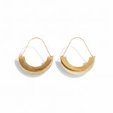 Sorie Brushed Gold Waterproof Earrings 