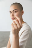 Love Stainless Steel Adjustable Ring