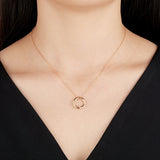 The Ring Necklace Gold